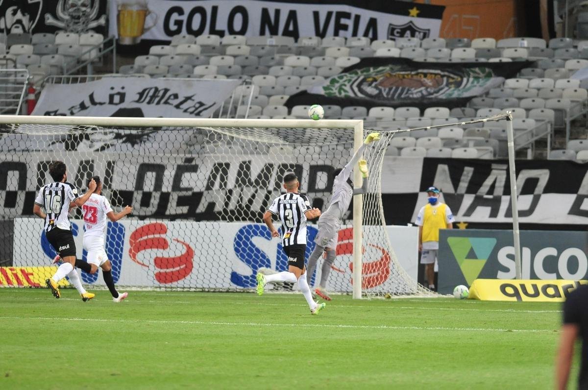 Melhores imagens do duelo entre Atltico e Bragantino, pela Srie A do Brasileiro