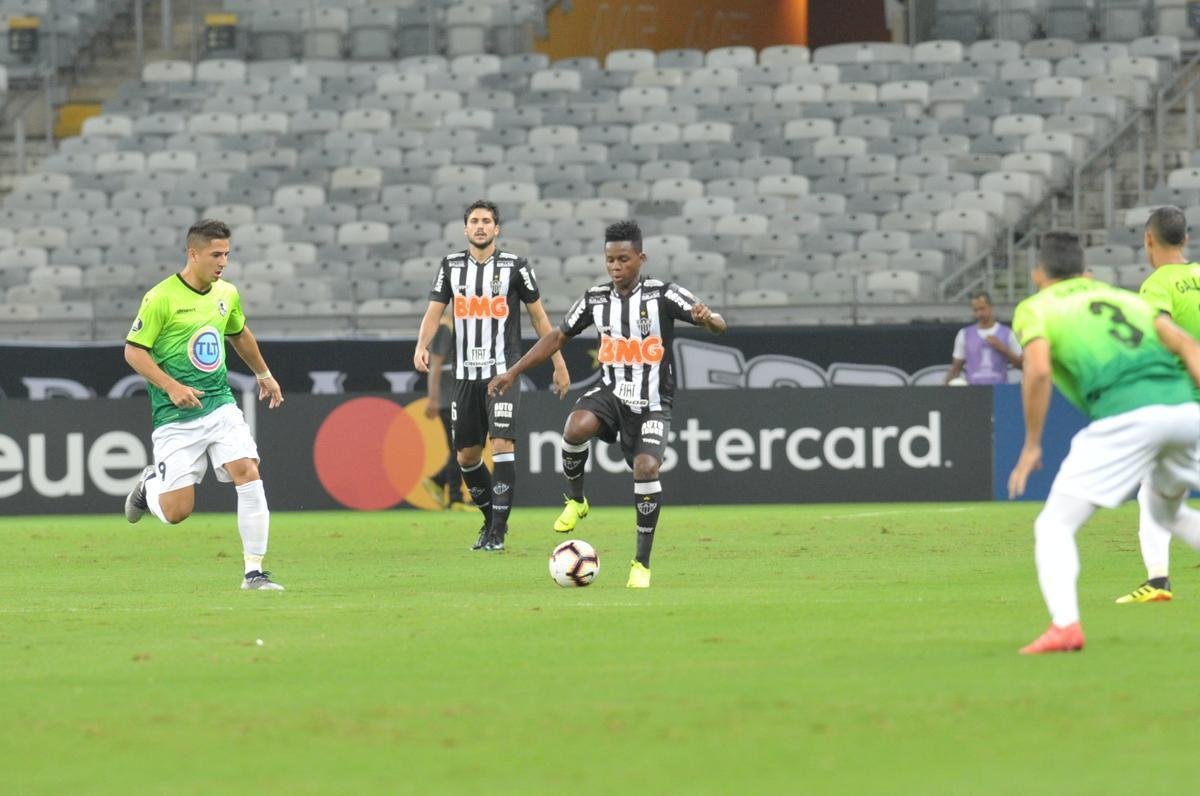 Veja fotos da partida entre Atltico e Zamora, no Mineiro