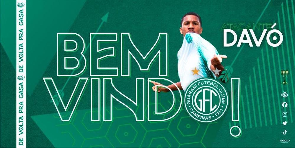 Matheus Davó, atacante (Guarani)