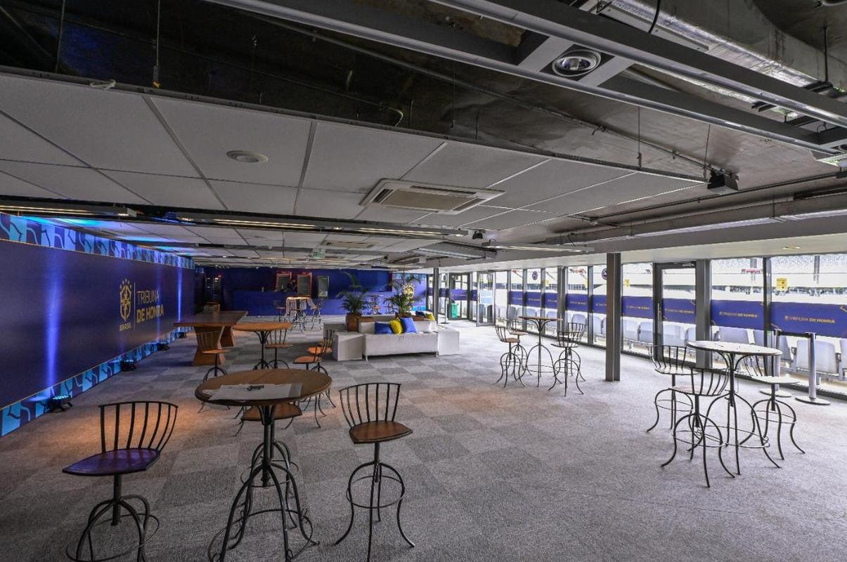 Mineiro, em BH, foi envelopado em verde, amarelo e azul para receber o duelo entre Brasil e Paraguai pela 16 rodada das Eliminatrias da Copa do Mundo do Catar