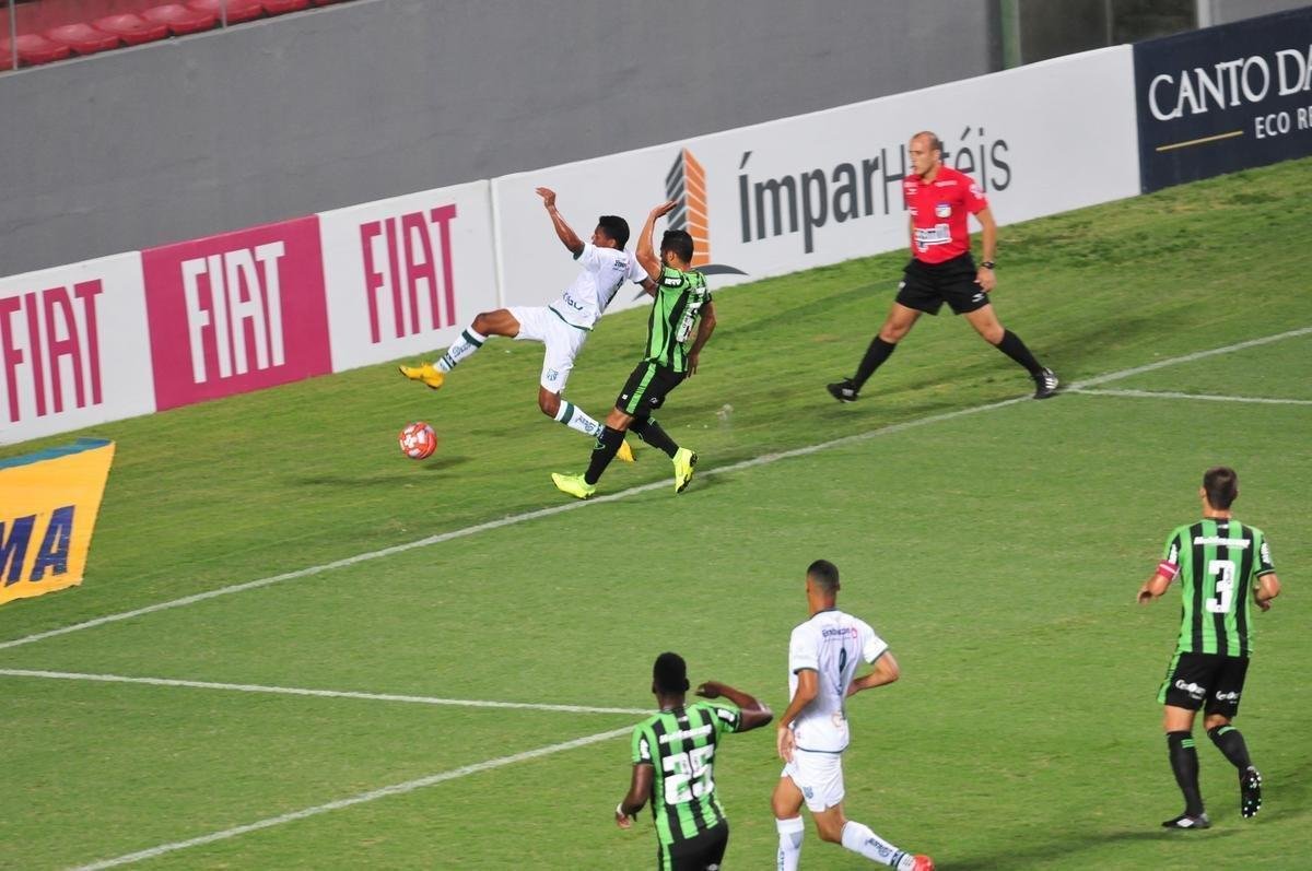 Amrica venceu a Caldense, com gols de Matheusinho e Joo Paulo, e avanou