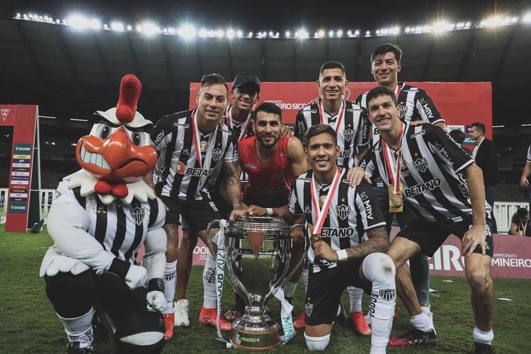 Fotos da festa do Atltico no Mineiro com a conquista do bicampeonato mineiro