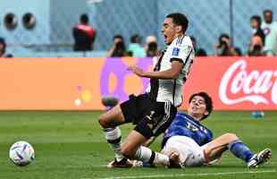 Pela primeira rodada do Grupo E da Copa do Mundo, Alemanha e Japo se enfrentam no  Estdio Internacional Khalifa, em Doha