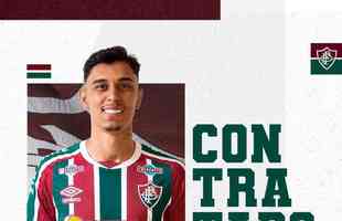 Fluminense anunciou o zagueiro Vitor Mendes
