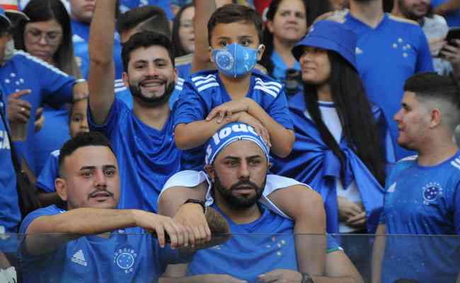 Torcida do Cruzeiro voltou a lotar o Mineirão diante da Ponte Preta pela Série B