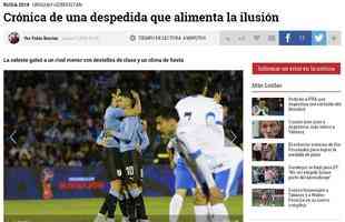 Arrascaeta tambm foi destaque no portal esportivo Referi, do jornal El Observador