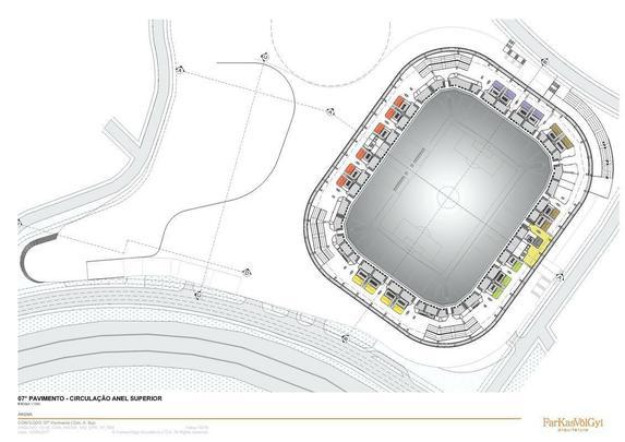 Novas imagens do projeto da Arena do Galo obtidas pelo Estado de Minas e pelo Superesportes