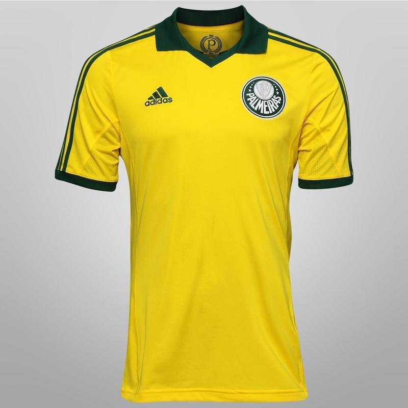 Em 2014, o Palmeiras e a Adidas lanaram camisas comemorativas para o centenrio. A principal tinha detalhes em dourado. A camisa trs era toda amarela