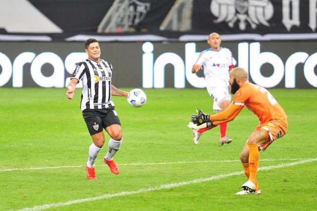 Imagens do confronto entre Atltico e Bahia, vlido pelas oitavas de final da Copa do Brasil 2021