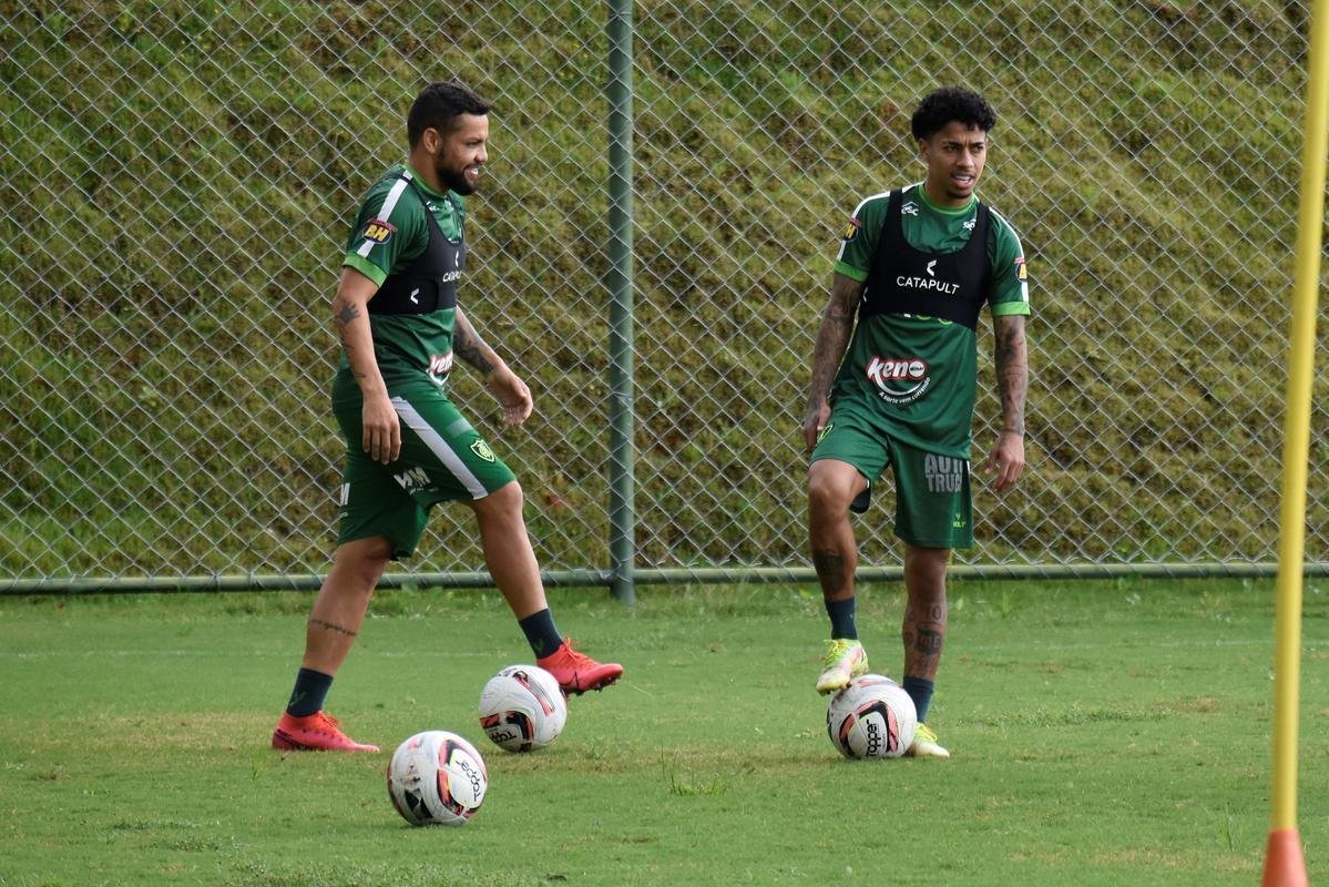 Fotos do treino do Amrica nesta segunda-feira (07/02) no CT Lanna Drumond
