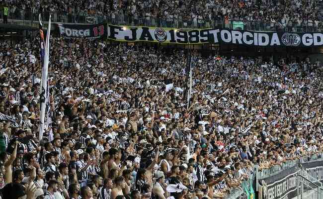 Torcedores do Atltico lotaram Mineiro em jogo com o Corinthians, pelo Brasileiro de 2021