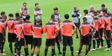 Novo atacante do Atltico participou de ltimo treino antes de clssico contra o Cruzeiro