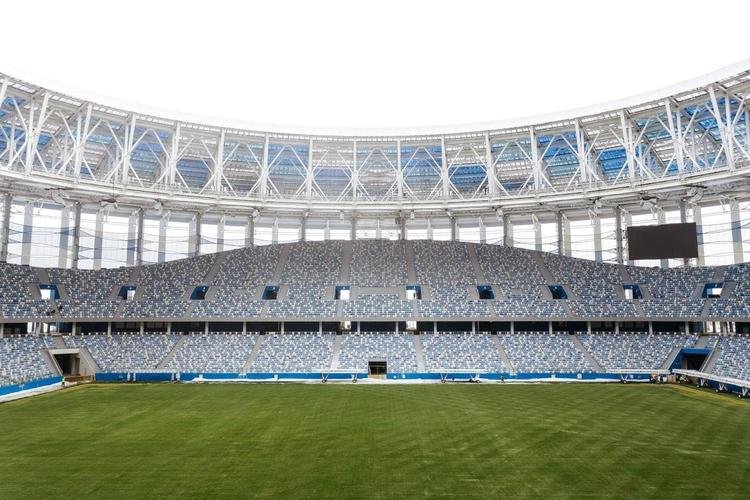 Estdio Nizhny Novgorod receber quatro jogos da fase de grupos e dois eliminatrias