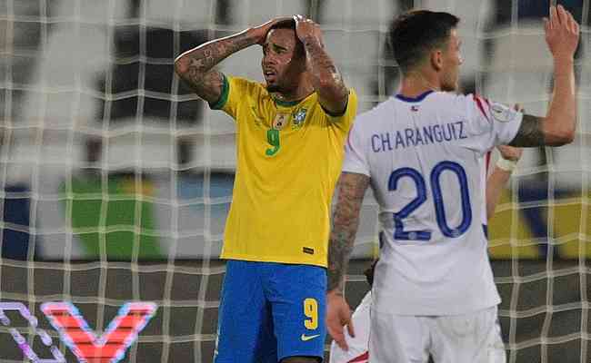 Gabriel Jesus desfalca Brasil na final da Copa Amrica