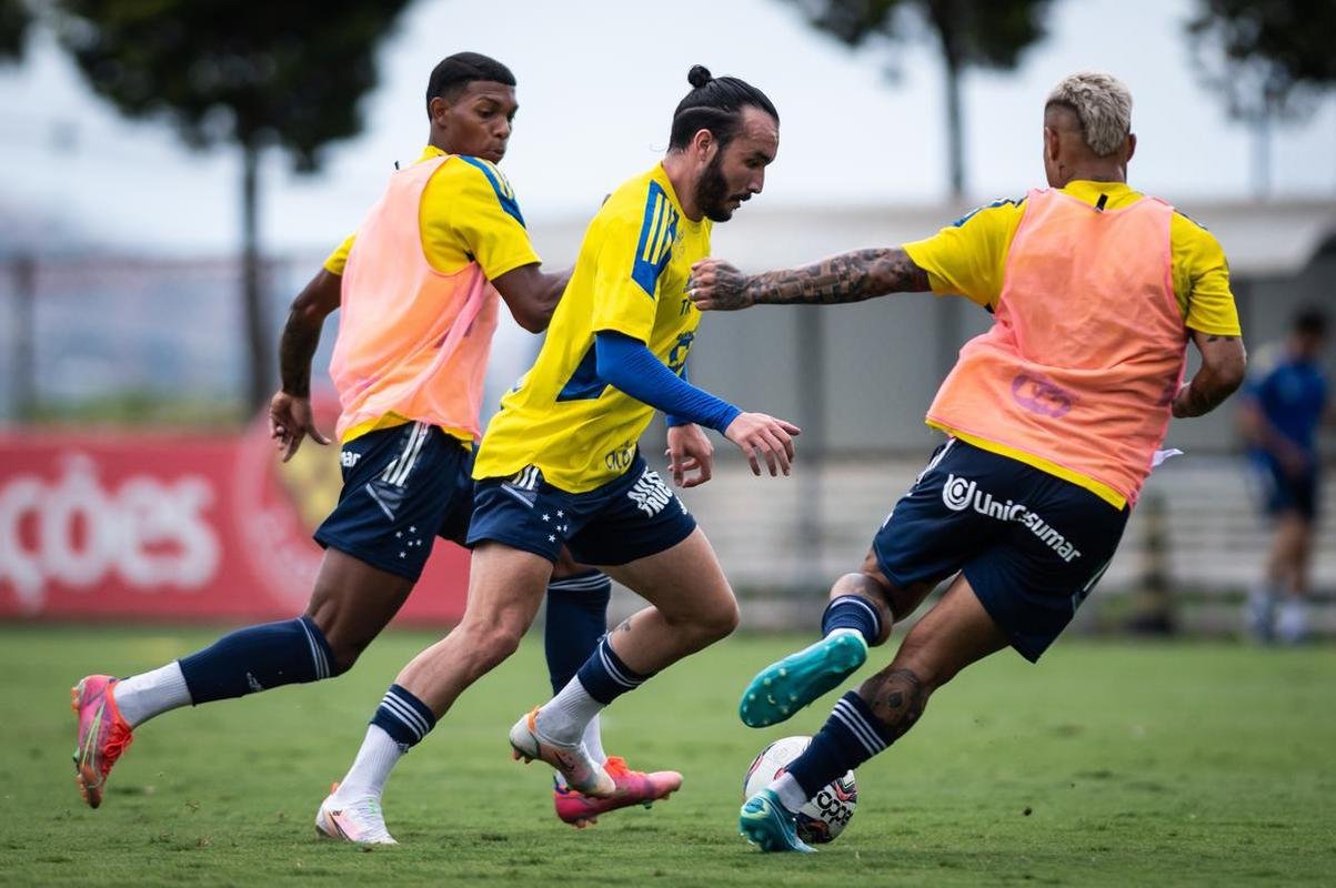 Fotos do treino do Cruzeiro desta tera-feira (26/10) na Toca II