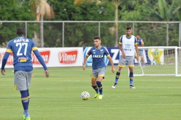 Fotos do treino do Cruzeiro desta sexta-feira (21/10), na Toca da Raposa II (Rodrigo Clemente/EM D.A Press)