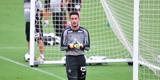 Lauro participou de treino, na Cidade do Galo, junto com o elenco do Atltico pela primeira vez