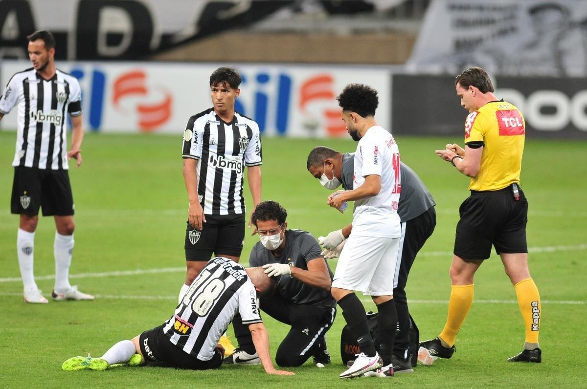 Melhores imagens do duelo entre Atltico e Bragantino, pela Srie A do Brasileiro