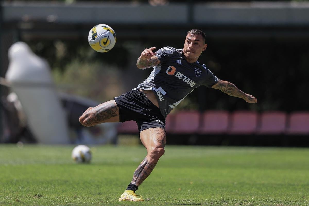 Fotos do treino do Atltico (02/09)