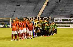 Amrica e Tupynambs se enfrentaram pela 3 rodada do Campeonato Mineiro