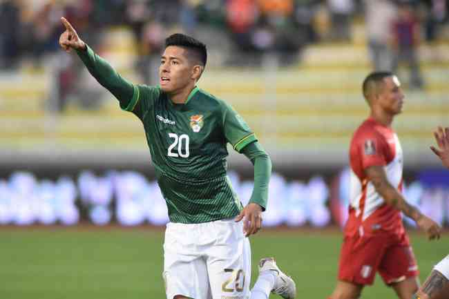 Vaca fez o único gol da vitória do selecionado boliviano