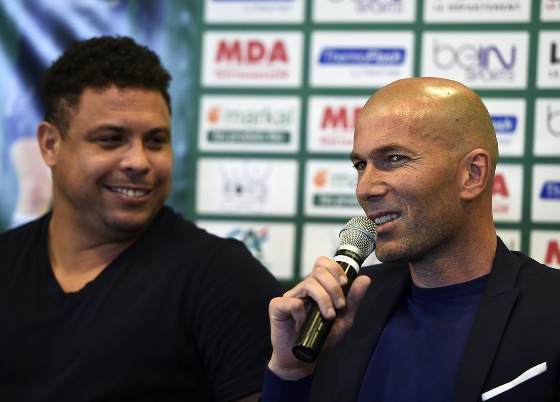 Veja imagens de Zidane como tcnico do Real Madrid