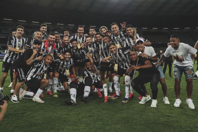 Fotos da festa do Atltico no Mineiro com a conquista do bicampeonato mineiro