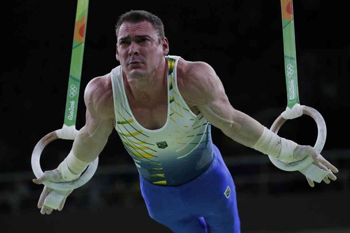 Arthur Zanetti foi campeão olímpico em Londres'2012 e prata no Rio'2016. 