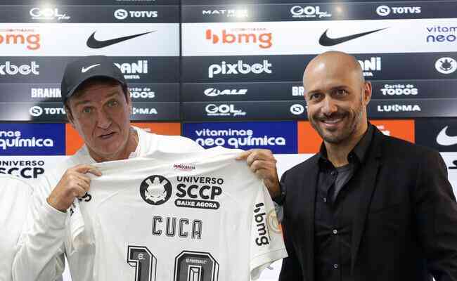 Cuca ficou dois jogos no Corinthians, com uma derrota e uma classificao na Copa do Brasil