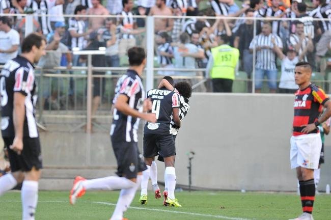 Jemerson marca terceiro gol do Atl�tico sobre o Flamengo, e D�tolo chega � terceira assist�ncia na partida