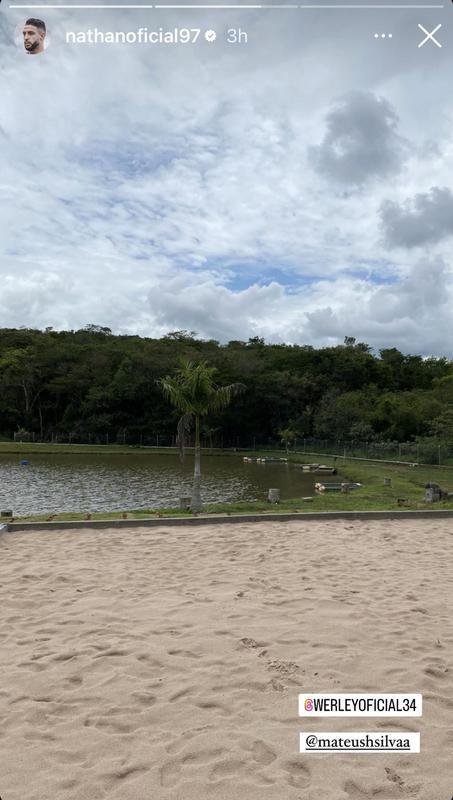 Nathan Silva postou nova foto, agora na companhia do irmo Werley, ex-Atltico