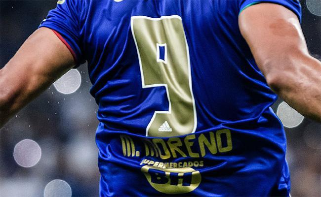 Marcelo Moreno era o camisa 9 do Cruzeiro desde fevereiro de 2020