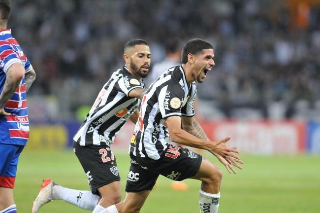 Atltico buscou virada eletrizante sobre o Fortaleza no Mineiro 