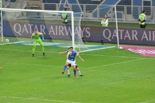 Lances do segundo tempo do duelo entre Cruzeiro e River Plate pela Copa Libertadores