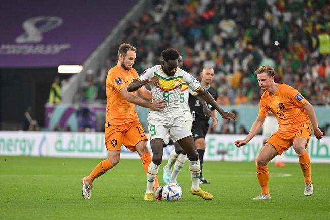 Fotos do jogo entre Senegal e Holanda no Estdio Al Thumama, pelo Grupo A da Copa do Mundo, no Catar