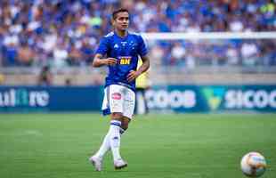 Everton Felipe, 23 anos, meia. Contratado pelo Cruzeiro em janeiro de 2020. Deixou o clube em julho de 2020. Disputou 9 jogos.