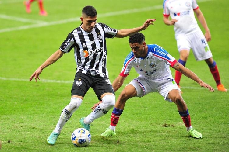 Imagens do confronto entre Atltico e Bahia, vlido pelas oitavas de final da Copa do Brasil 2021