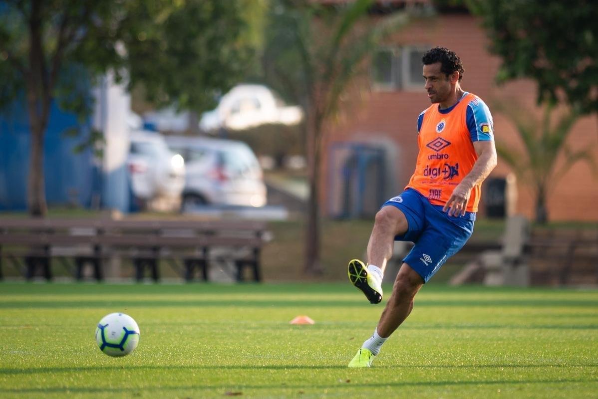 Fotos do treino do Cruzeiro desta quarta-feira, 21 de agosto, na Toca da Raposa II