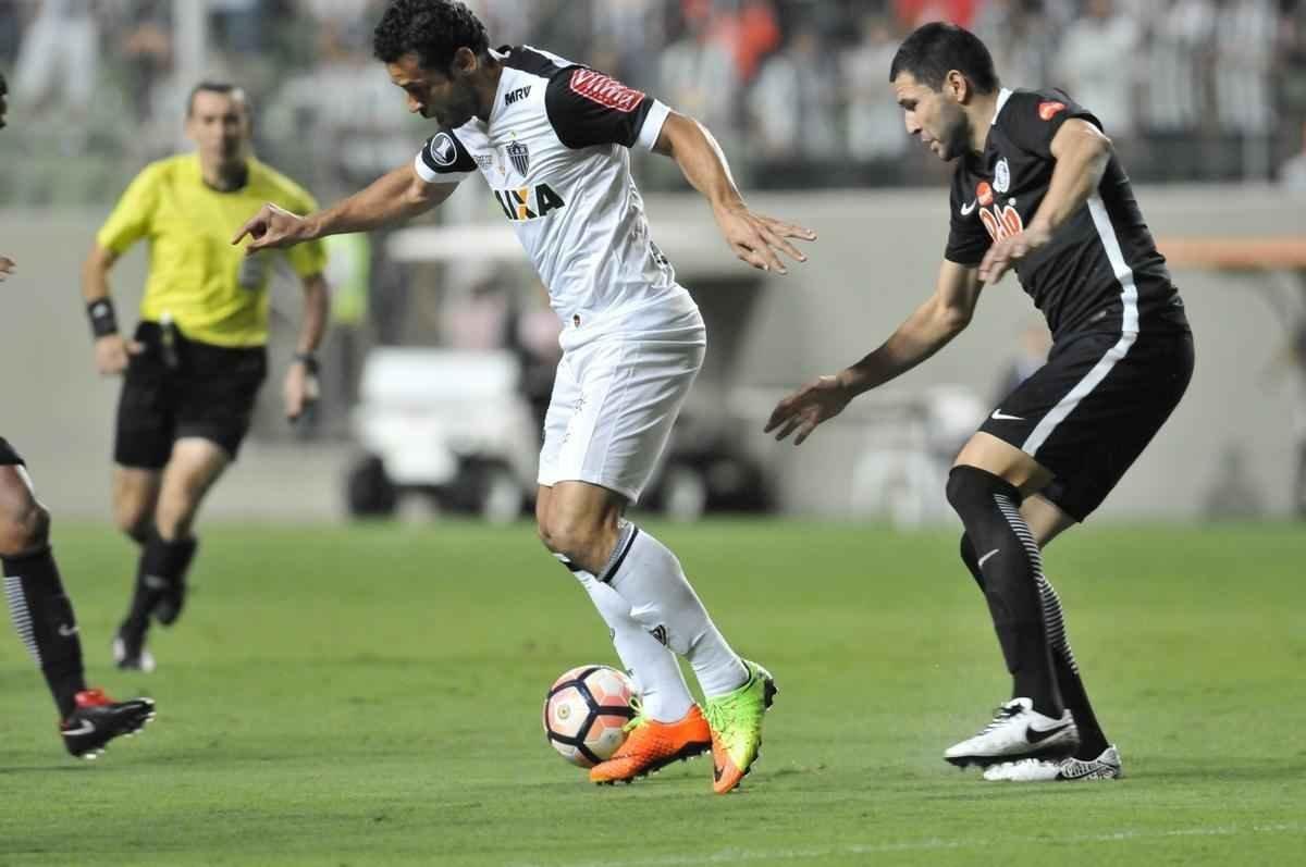 Imagens do duelo entre Atltico e Libertad-PAR, no Independncia, pela Copa Libertadores