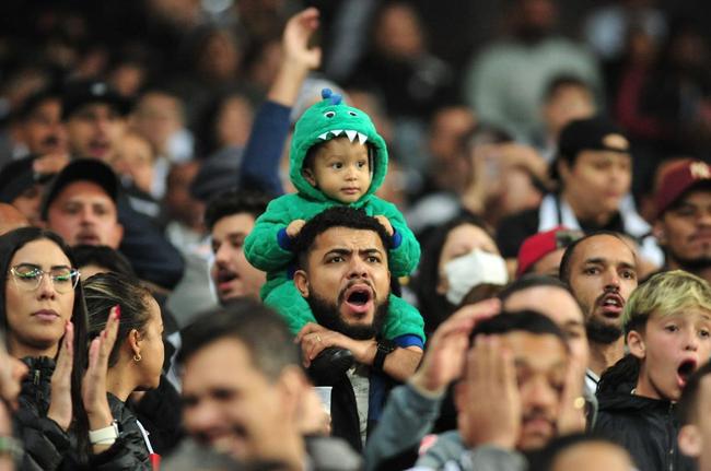 Fotos da torcida do Atltico na partida contra o Independiente del Valle, no Mineiro, em Belo Horizonte, pela Copa Libertadores
