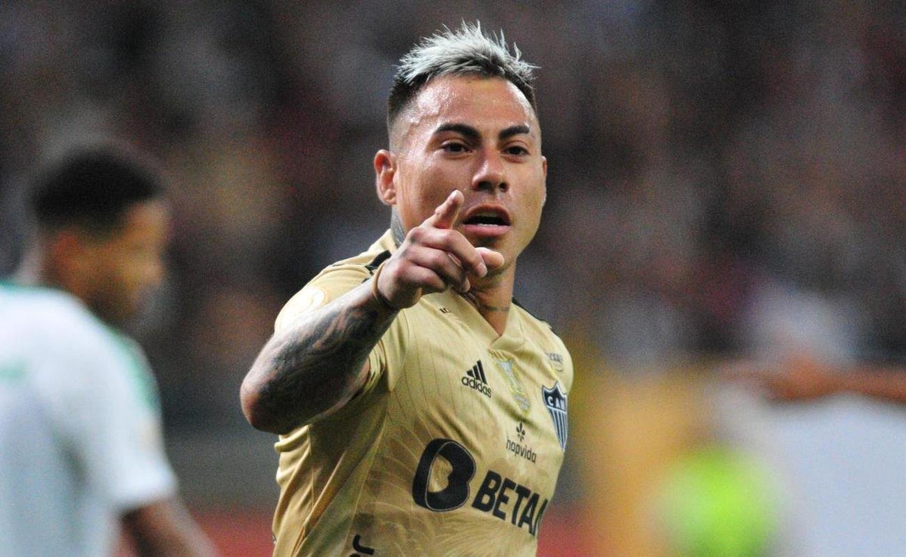 Eduardo Vargas (2020 a 2023): atacante chileno fez 23 gols em 111 jogos pelo Atltico