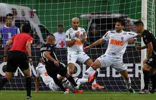 Atltico abriu 2 a 0 sobre o Zamora no primeiro tempo, com dois gols de Alerrandro