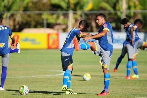 Fotos do treino do Cruzeiro nesta segunda-feira na Toca da Raposa II (Gladyston Rodrigues/EM D.A Press)