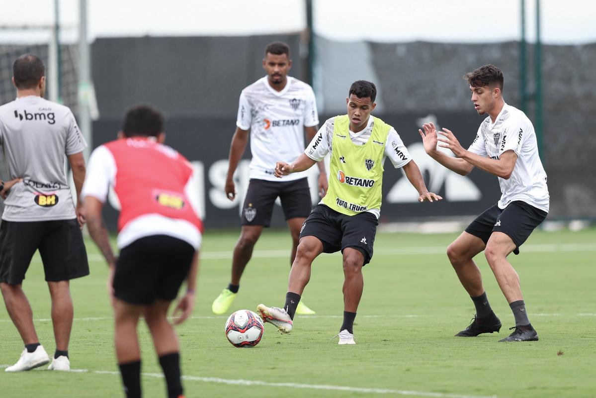 Treino do Atltico nesta tera-feira, 9 de maro de 2021
