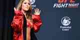 Pesagem do UFC on Fox 18 - A octagon girl Brittney Palmer