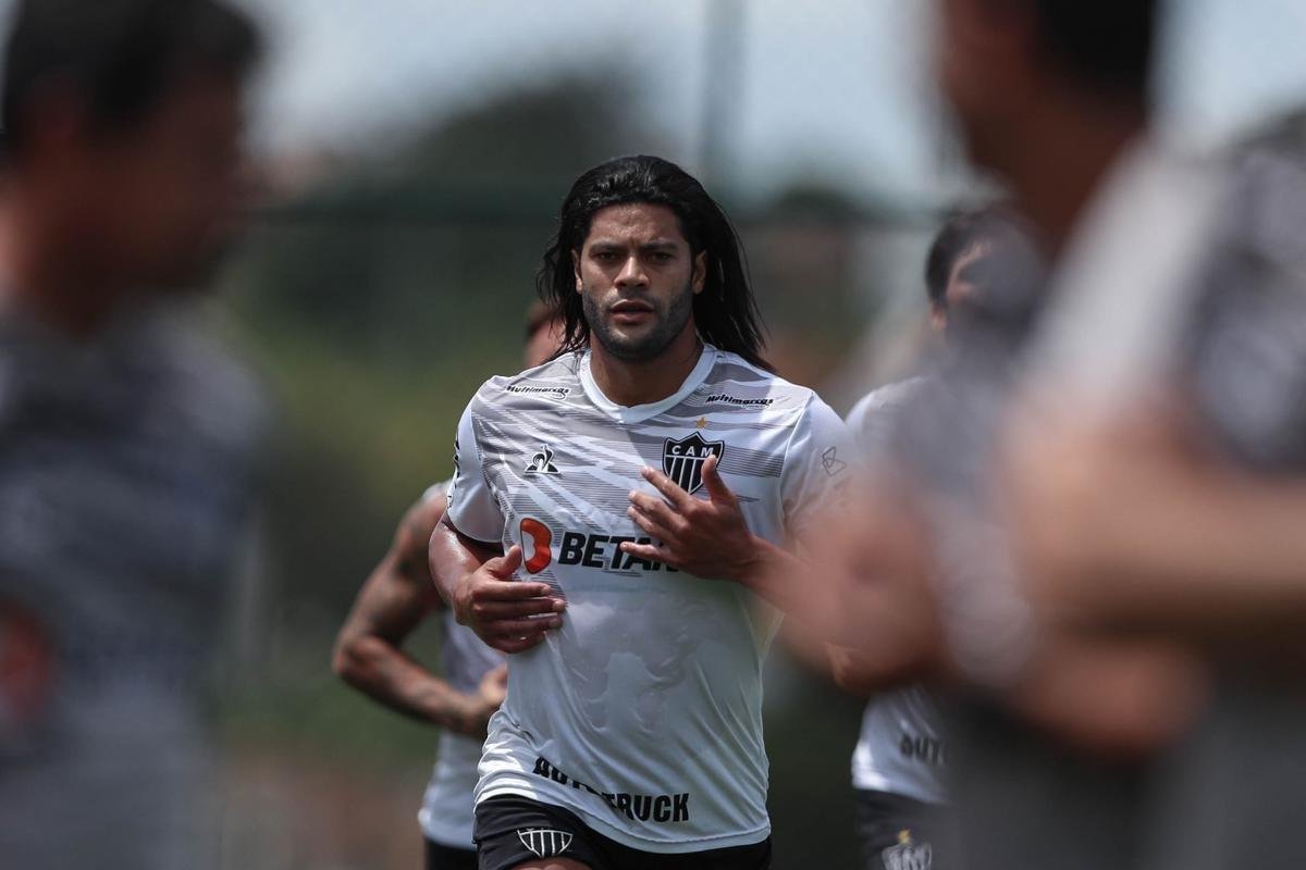 Treino do Atltico em 15/3/2021, na Cidade do Galo