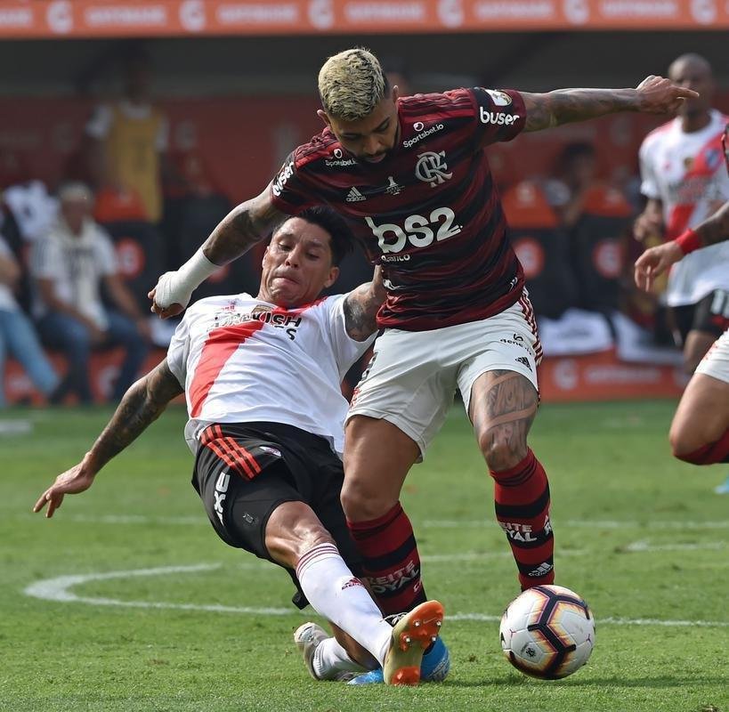 Fotos do jogo entre Flamengo e River Plate