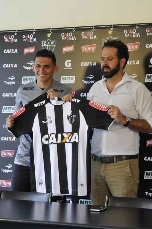 Danilo Barcelos e Felipe Santana foram apresentados nesta tera-feira na Cidade do Galo