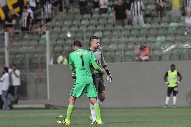 Imagens do jogo entre Atltico e Sport no Independncia