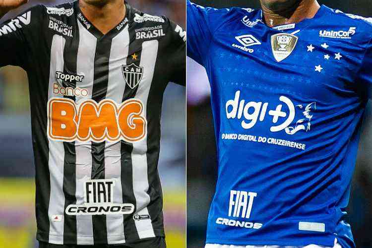 <i>(Foto: Bruno Cantini/Atltico; Bruno Haddad/Cruzeiro)</i>